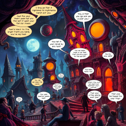 Nightmare Chronicles: Whose Nightmare Is It Anyway? - Text-based game