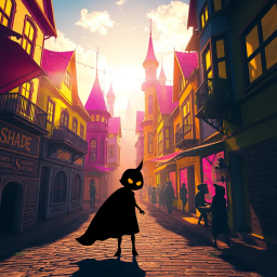 Whose Shadows are These? - Text-based game