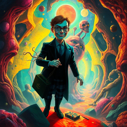 Nightmare Ledger: Who's Dreaming Anyway? - Text-based game