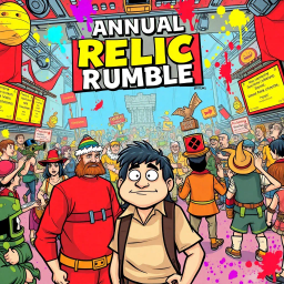 Relic Rumble: Whose Is It Anyway? - Text-based game