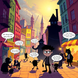 Whose Shadow Is It Anyway? - Text-based game