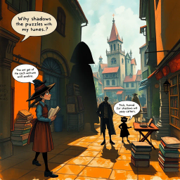 Shadowscribe: Whose Shadow Is It Anyway? - Text-based game
