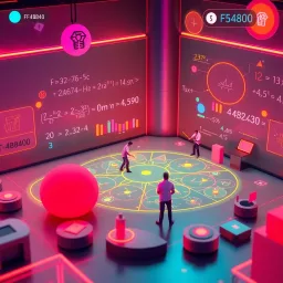 Spinning Equations - Text-based game