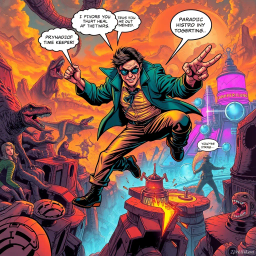 ChronoChase: Whose Time Is It Anyway? - Text-based game