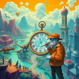 ChronoChase: Whose Time Is It Anyway? - Text-based game