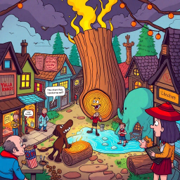 Whose Logs Are These, Anyway? - Text-based game
