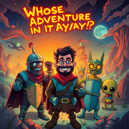Whose Adventure Is It Anyway? - Text-based game