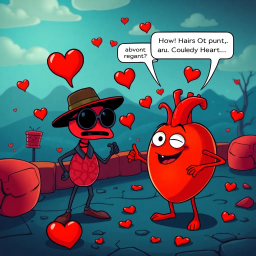 Whose Heart Is It Anyway? - Text-based game