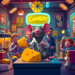 Lab Rats: Who's Lab Is It Anyway? - Text-based game