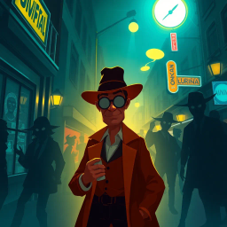 Whose Shadow Is It Anyway? - Text-based game