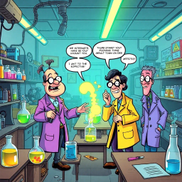 Whose Lab Is It Anyway? - Text-based game