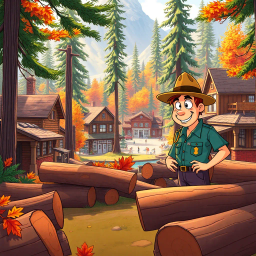 Whose Logs Are These, Anyway? - Text-based game