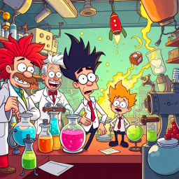 Whose Lab Is It Anyway? - Text-based game