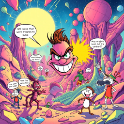 Spectrum Wars: Whose Dimension is it Anyway? - Text-based game