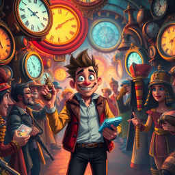 Chronochaos: Whose Time is it Anyway? - Text-based game