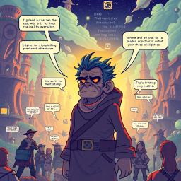 MetaQuester: Whose Adventure is it Anyway? - Text-based game