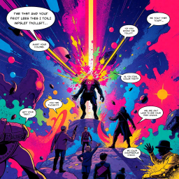 Spectrum Wars: Whose Dimension Is It Anyway? - Text-based game