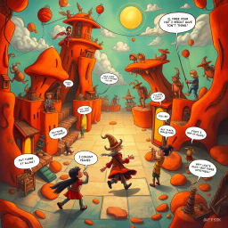 MetaQuest: Whose Adventure Is It Anyway? - Text-based game