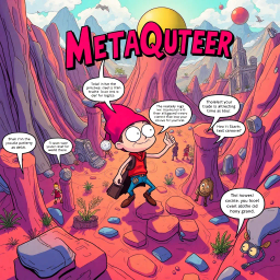 MetaQuest: Whose Adventure is it Anyway? - Text-based game