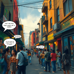 Code Switch Chronicles: Whose Hello Is It Anyway? - Text-based game
