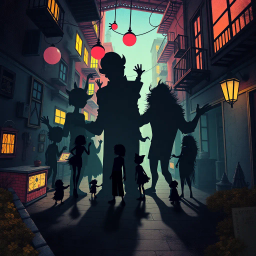 Whose Shadow is it Anyway? - Text-based game