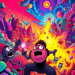 Spectrum Wars: Which Dimension Is It Anyway? - Text-based game