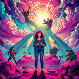 Realm Rebooter: Whose Verse Is It Anyway? - Text-based game