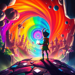 Spectrum Wars: Which Dimension Is It Anyway? - Text-based game