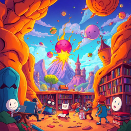 Meta-narrative Comedy text games