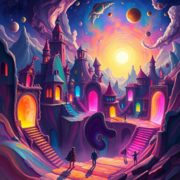 Spectrum Wars: Which Dimension Is It Anyway? - Text-based game