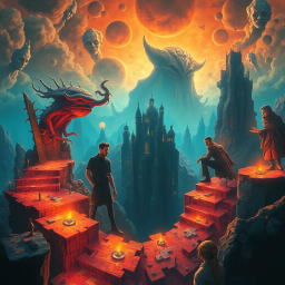 Dreamweavers: Whose Nightmare Is It Anyway? - Text-based game