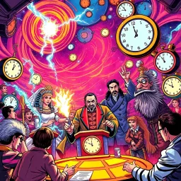 ChronoClash: Whose Time Is It Anyway? - Text-based game