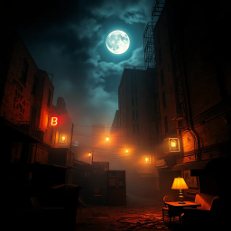 Whispers in the Dark - Text-based game