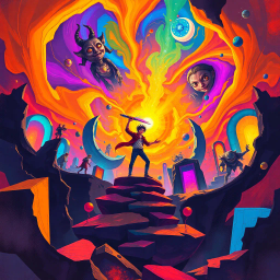 Spectrum Wars: Whose Dimension Is It Anyway? - Text-based game