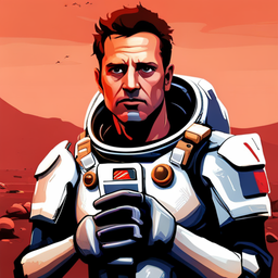 Mars Rescue Mission - Text-based game