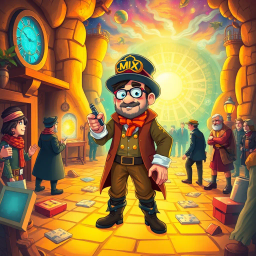 Chrono Chums: Who's There? - Text-based game