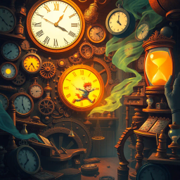 Chronochaos: Whose Time Is It Anyway? - Text-based game