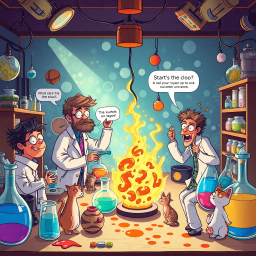 Whose Lab Is It Anyway? - Text-based game