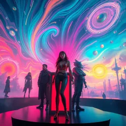 Spectrum Wars: Which Dimension Is It Anyway? - Text-based game