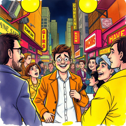 Whose Laughter is it Anyway? - Text-based game