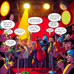 Whose Laughter Is It Anyway? - Text-based game