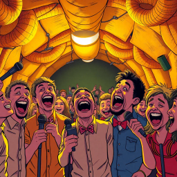 Whose Laughter is it Anyway? - Text-based game