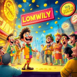 Whose Laughter is it Anyway? - Text-based game