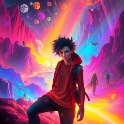 Spectrum Wars: Which Dimension is it Anyway? - Text-based game