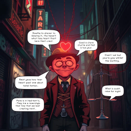 Whose Heart Is It, Anyway? - Text-based game