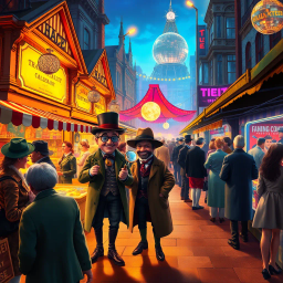 Chrono Chums: Who's There? - Text-based game