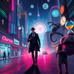 ChronoClash: Whose Time Is It Anyway? - Text-based game