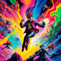 Spectrum Wars: Which Dimension Is It Anyway? - Text-based game
