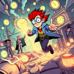 ChronoClash: Whose Time is it Anyway? - Text-based game
