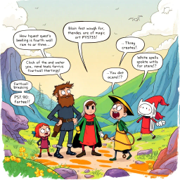 MetaQuest: Whose Adventure Is It Anyway? - Text-based game